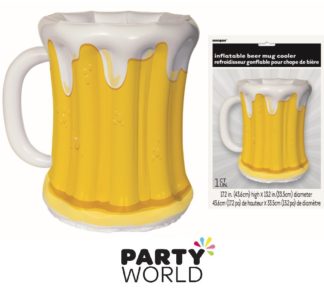 Inflatable Beer Mug Party Cooler