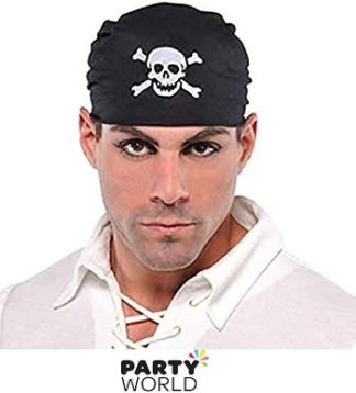 Pirate Skull Bandana (1pc)