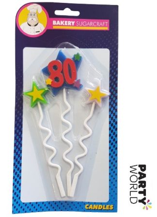 80th pick candles