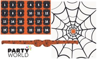 Halloween Spider Web Blindfold Game