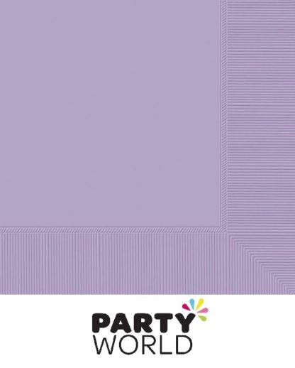 Lavender Party Dinner Paper Napkins (20)