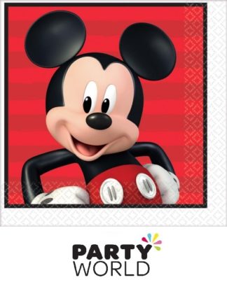 Mickey Mouse On The Go Party Luncheon Napkins (16)