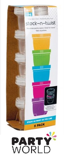 Mini Stackable Craft Containers 42 ml (5pk)