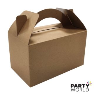 kraft paper treat boxes