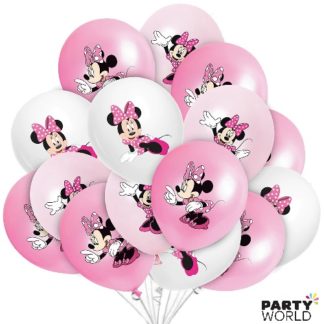 minnie mouse latex balloons