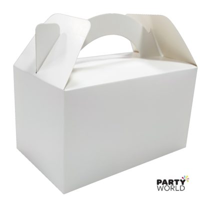 white paper treat boxes