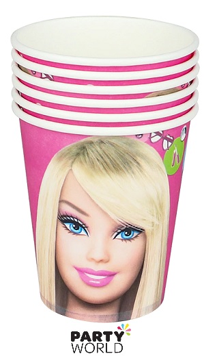 Barbie Paper Cups (6pk)