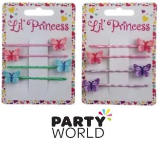 Butterfly Party Assorted Hair Pin (4pcs)