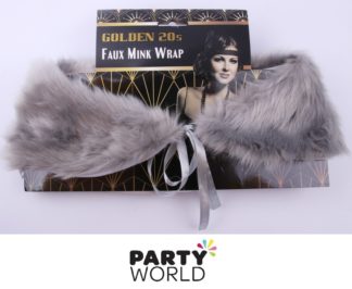 Golden 20's Faux Mink Wrap