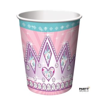 princess party paper cups