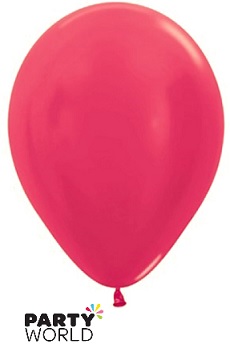 Sempertex 5inch Metallic Fuchsia Latex Balloons
