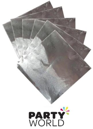 Silver Foil Confectionery Wrappers (50)