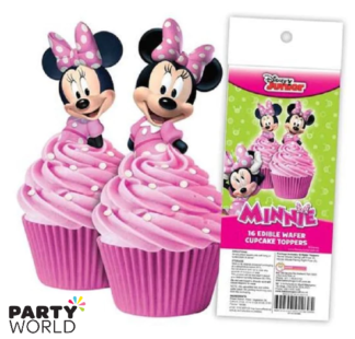 minnie mouse edible wafer toppers