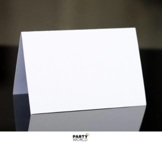 pearl white place cards