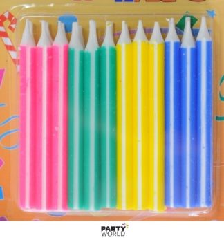 pencil shaped candles primary