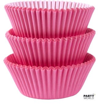 pink baking cups