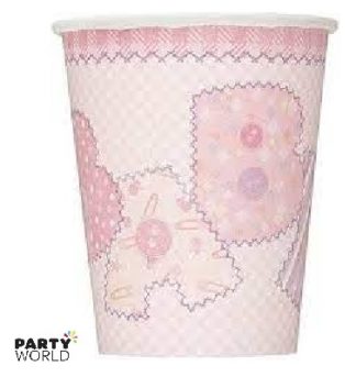 pinkbaby shower cups