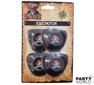 pirate eye patches pack