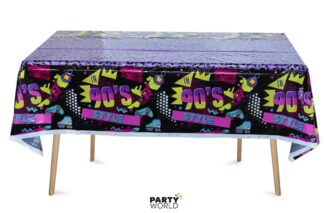 90's party tablecover