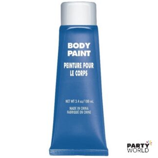 blue body paint