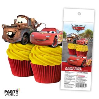disney cars edible wafer toppers