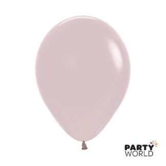 pastel dusk rose latex balloons