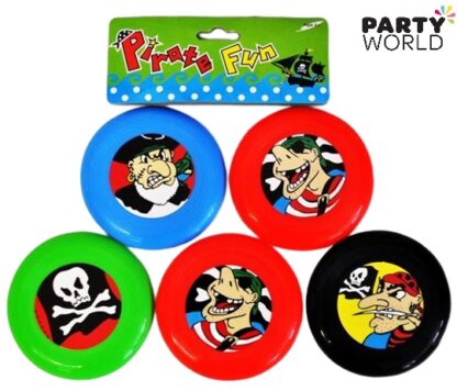 pirate party frisbees flying discs