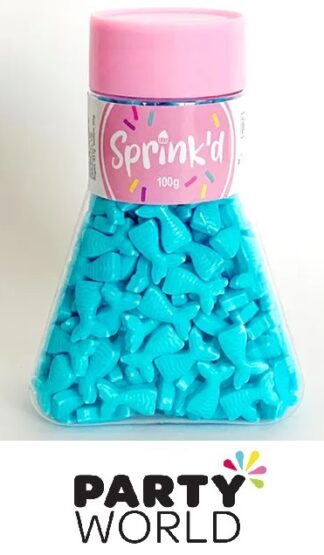 Sprink'd Sprinkles -Light Blue Mermaid Tails 15mm (100g)