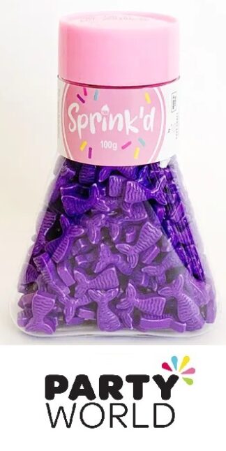 Sprink'd Sprinkles -Purple Mermaid Tails 15mm (100g)