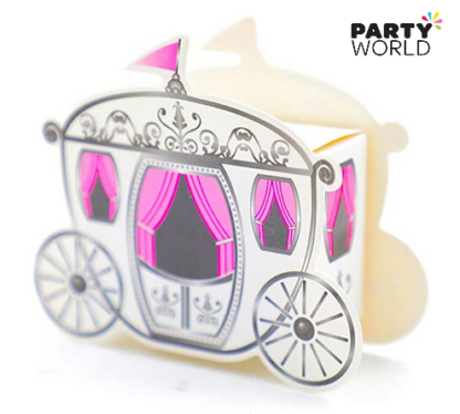 princess carriage treat box