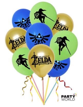 Zelda latex balloons