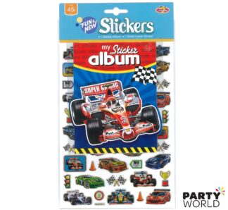 race cars stickers