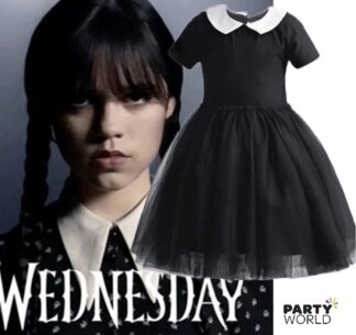 wednesday addams party dress costume