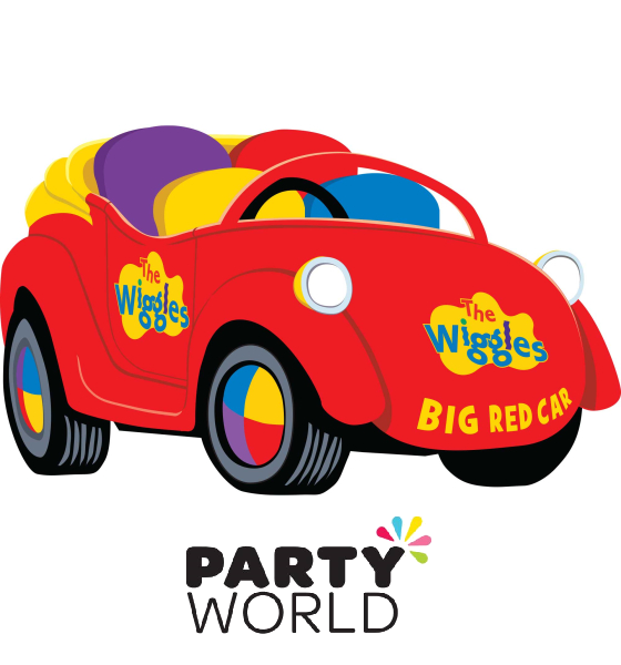 The wiggles big red car plate