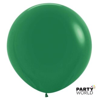 green large latex balloon 60cm nz