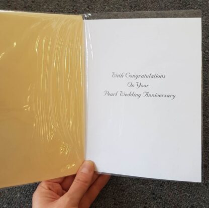 pearl anniversary cards