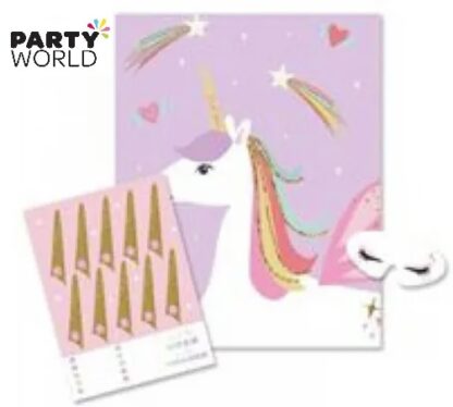 unicorn party game pin the horn on unicorn nz