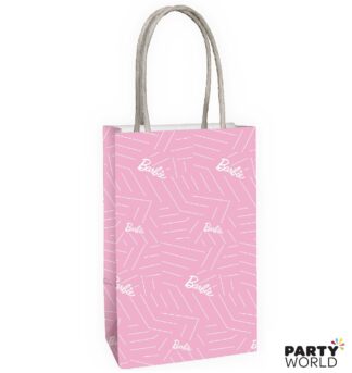 barbie party loot bags kraft paper bags