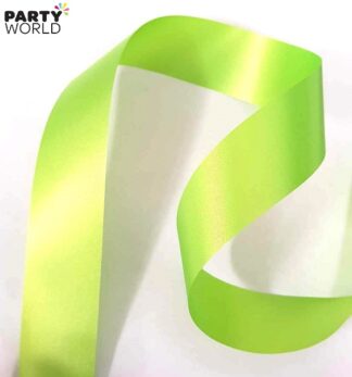 green paper ribbon