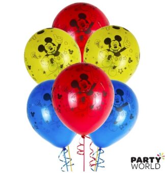 mickey latex balloons