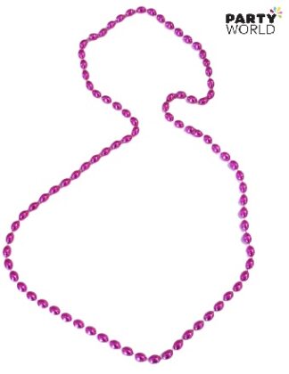 pink bead necklace