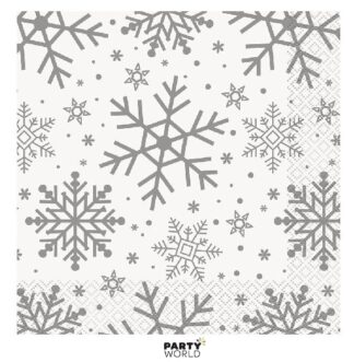 snowflake napkins