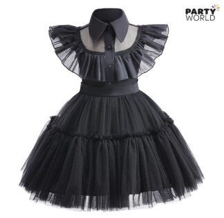 wednesday addams party dress costume