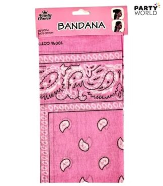 baby pink bandana
