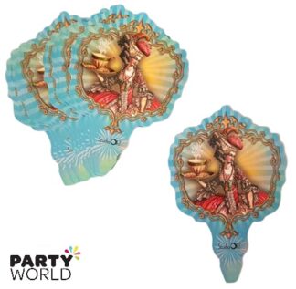 marie antoinette french themed floral high tea party cupcake toppers