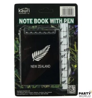 new zealand souvenir notebook & pen