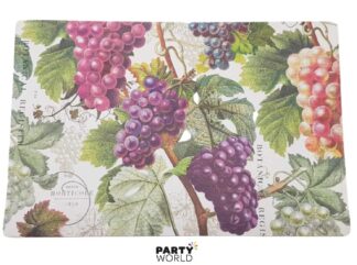 paper place mats vineyard french theme