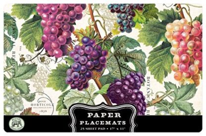 paper place mats vineyard french themed mats