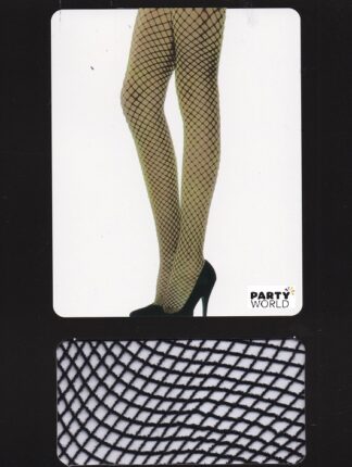 black fishnet stockings