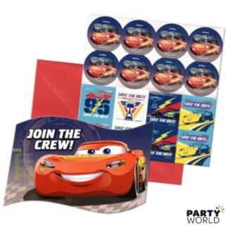 disney cars party invitations